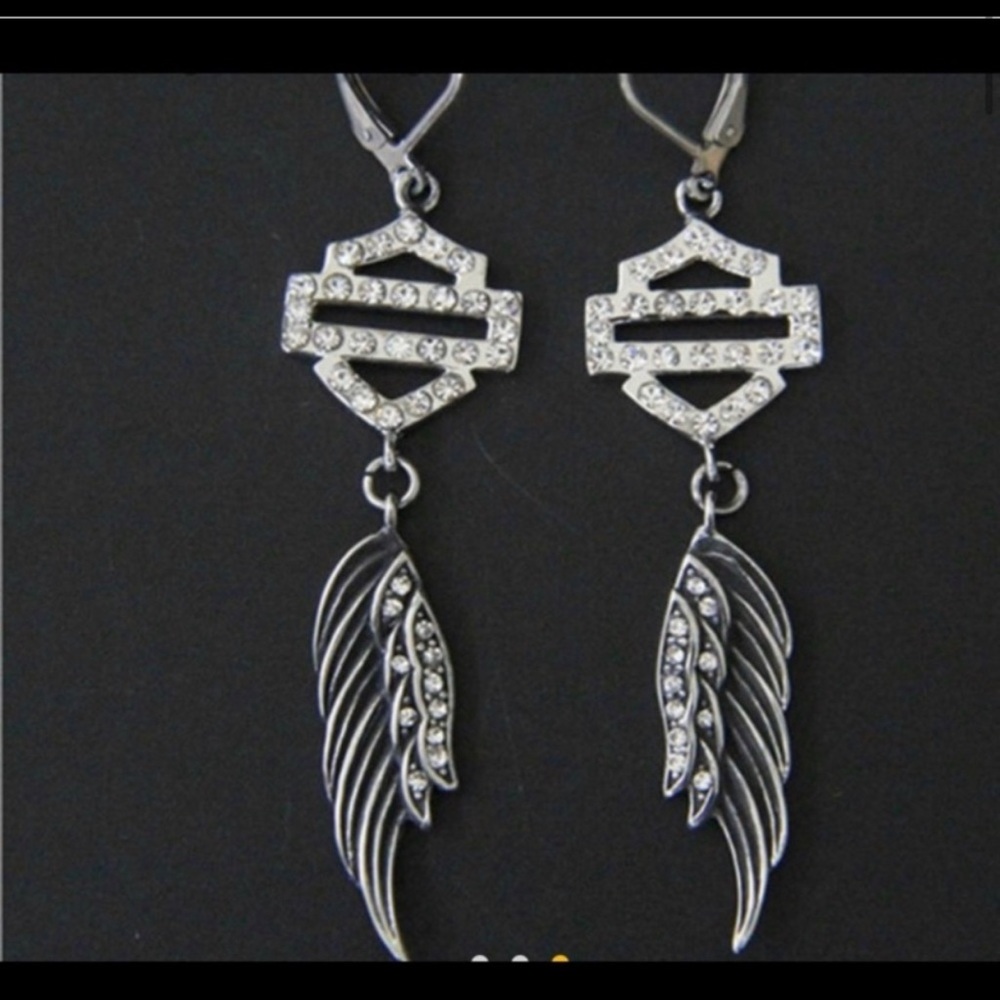 - Limited! Harley Wing Earrings - Picture 1 of 1
